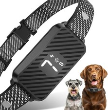 Bark Training Collar for Dogs Automatic Anti Bark Rechargeable Waterproof