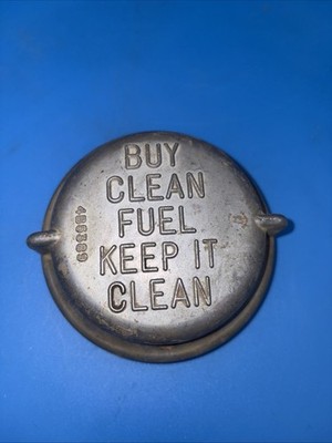 GENUINE OEM CATERPILLAR CAT FUEL TANK FILLER CAP 4B5389 USED