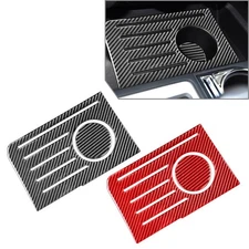 For Toyota Tundra 2014-2021 Front Console Water Cup Holder Storage Panel Cover