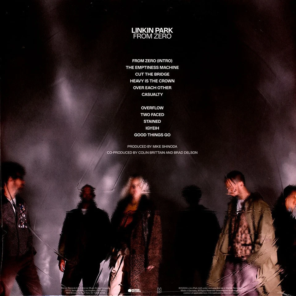 Linkin Park - From Zero Transparent Petrol Vinyl Edition (2024 - EU - Original) - Bild 3 von 4