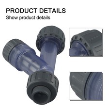 Aquarium Systems Supported by the Reliable UPVC Y Type Filters at Sizes