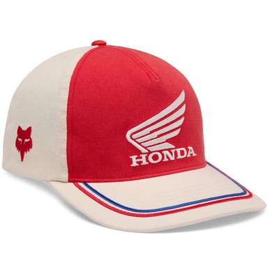 Fox Racing Women's 2026 Honda Snapback Hat - Off White 38282-244