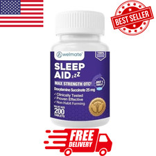 Doxylamine Succinate 25mg   Nighttime Sleep  200 Tablets-FREE SHIPIING