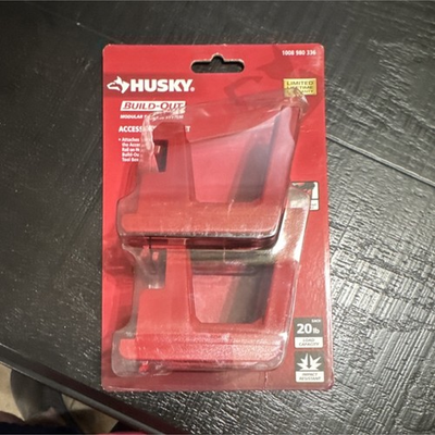 #ad Husky Build Out Tool Box Accessory Impact Resistant Red 2pc MPN 1008 980 336 $5.00