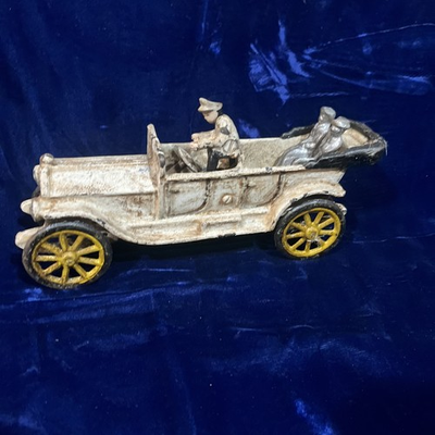#ad #ad Vintage Cast Iron Toy Convertible Roadster 9.25quot; $59.95