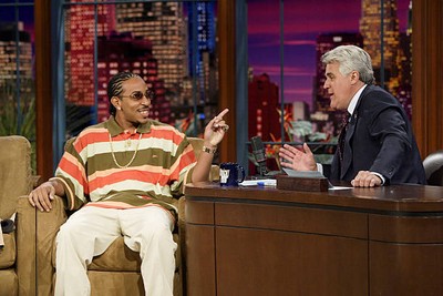 Rapper Ludacris during an interview with host Jay Leno on June 5 2- Old Photo