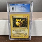 Vintage Pokemon Pikachu Black Star Promo 1 Ivy League TCG 1999 CGC 8 NM-Mint