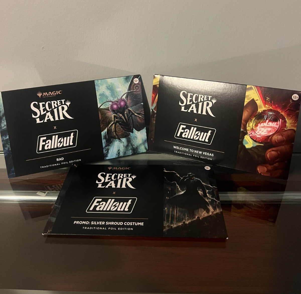 MTG Secret Lair x Fallout - Welcome to New Vegas/Rad Foil/Promo