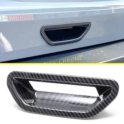 Für 2023-2026 Nissan X - Trail T33 Carbon Faser Auto Kofferraum Griff Cover Saum