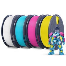 PETG Printing Filament 1.75mm 4kg Bundle,Compatible with AMS and Regular FDM ...