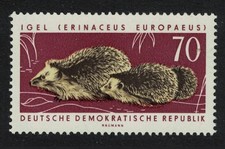 West European hedgehogs GDR 1963 MNH SG#E703 MI#982