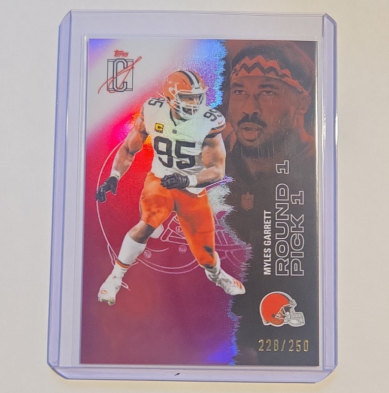 2025 Topps Signature Class Myles Garrett Cleveland Browns RC #14 228/250