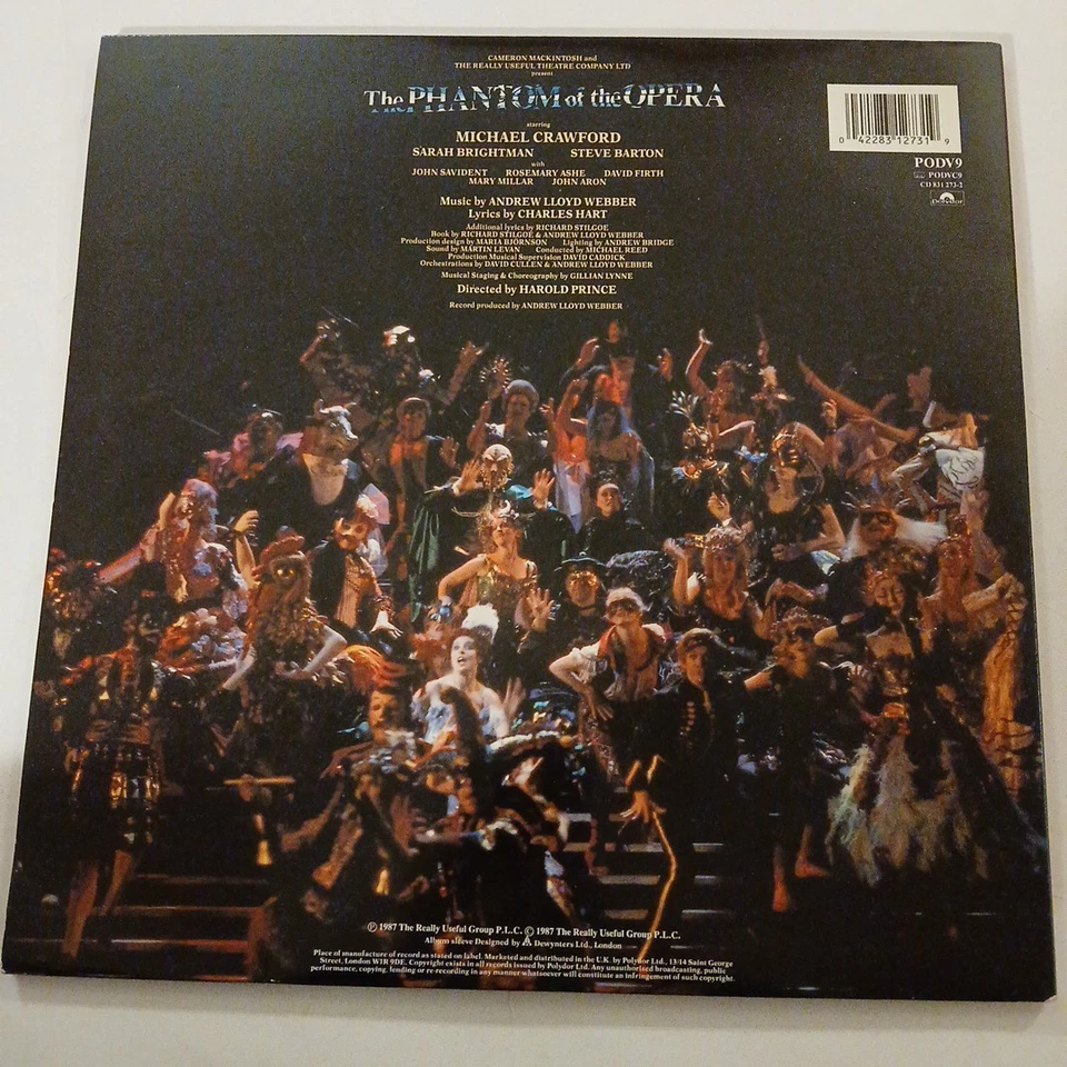 The Phantom Of The Opera' 12" Vinyl Double Album with Booklet. VG Condition - Image 2 of 4