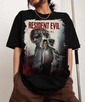 Resident Evil Requiem Horror Game T shirt