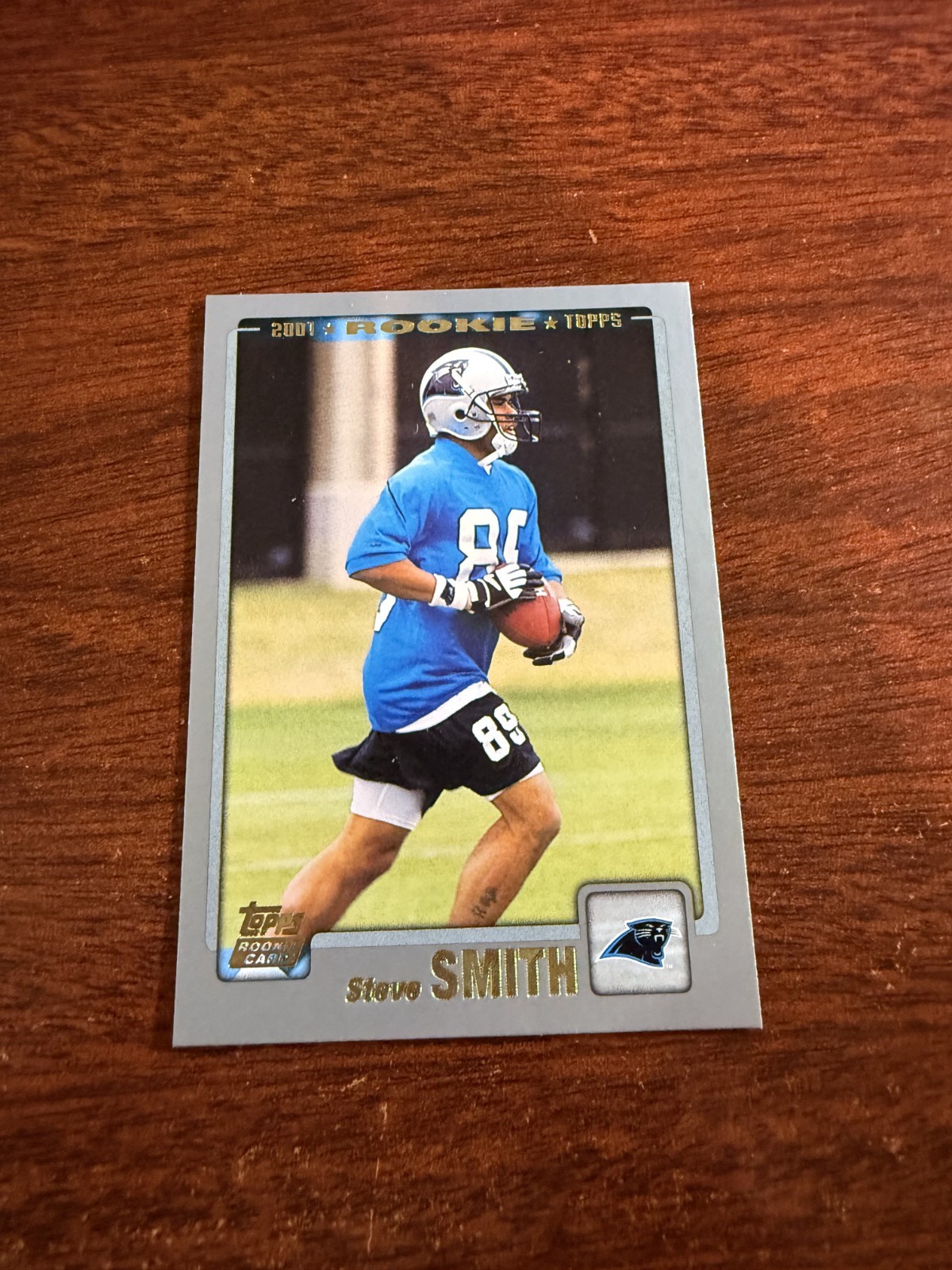 2001 Topps #321 Steve Smith Rookie Card