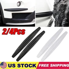 4pcs Car Bumper Protector Strip Guard Corner Protection Strips Scratch Protector