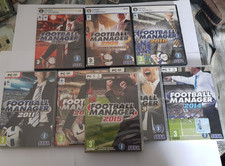 Pacchetto giochi PC SEGA Football Manager 2008 2009 2010 2011 2012 2013 2014 2015