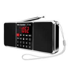 LEFON Multifunction Digital FM Radio Media Speaker MP3 Player USB TF Card