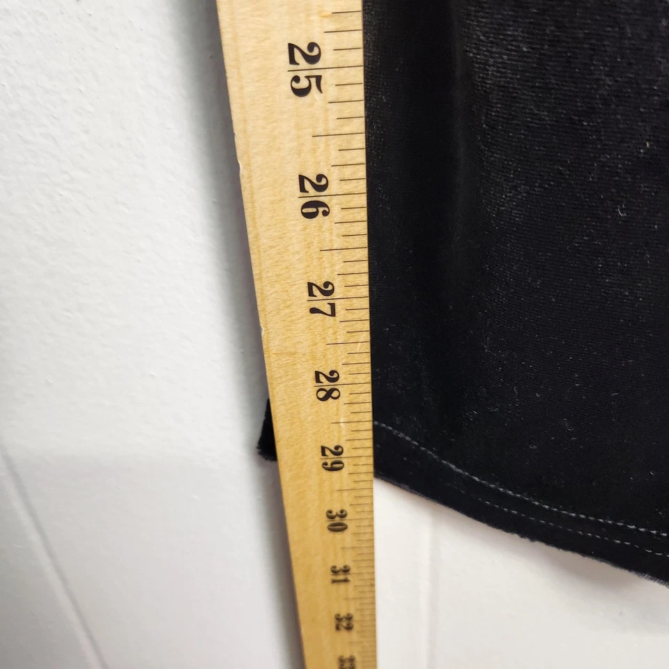 Pantalones Juicy Couture Niños Niñas Talla 7 Negro Terciopelo Acampanado Bolsillos Logo Nuevas Etiquetas Foto 4 de 4