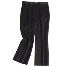 Celine Phoebe Period Long Pants Slacks Wool Bottoms Womens 34 Black Used MOLO-0