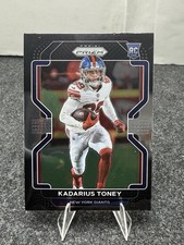 2021 Panini Chronicles - Prizm Black Kadarius Toney #PB-11 (RC)
