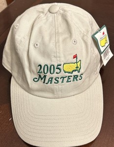 2005 Masters Ballcap Augusta National Golf Shop New with Tags Free Shipping