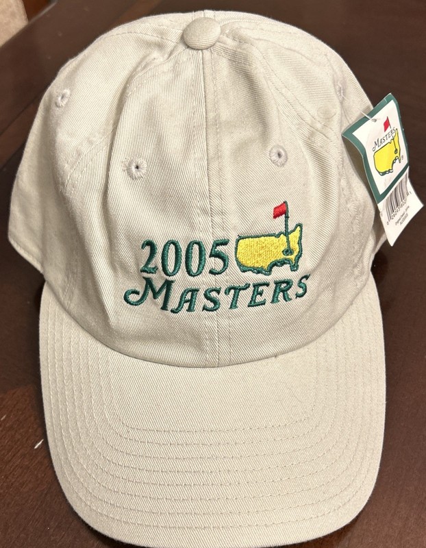 2005 Masters Ballcap Augusta National Golf Shop New with Tags Free Shipping