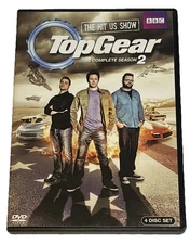 Top Gear Hit US Show BBC Series Season 2 Complete (4) Disc DVD Box Set