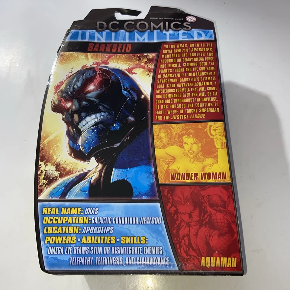 Figura de acción DC Comics Unlimited Darkseid 6" Universe Multiverse Mattel Foto 2 de 2