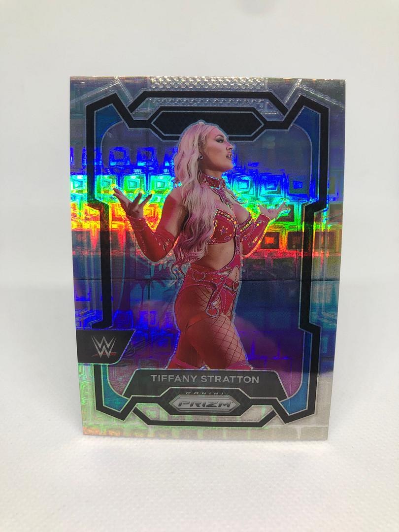 2024 Panini Prizm WWE Tiffany Stratton Pandora /199 Premium Prizm Card #115 Qty