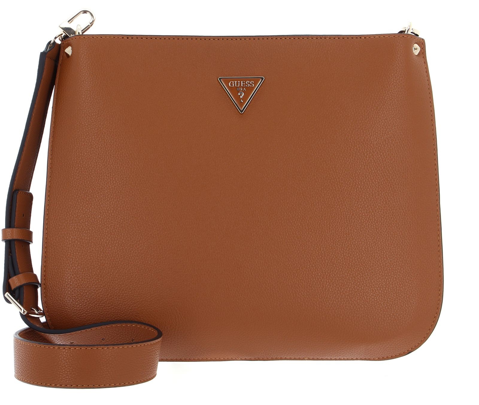 GUESS shoulder bag Meridian Shoulder Bag Cognac