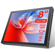 Eyoyo 8 inch Small Mini Monitor 1024x768 Resolution Car Rear View TFT LCD Screen
