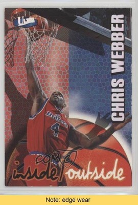 1997-98 Fleer Ultra Inside/Outside Chris Webber #9I/O HOF READ 1f8