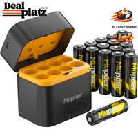 Akku AA Lithium Batterie 1,5V 3600Mwh 16Er-Pack Wiederaufladbar FüR Blink Kamera