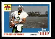Byron Leftwich 2003 Topps All American Rookie Card #140. rookie card picture