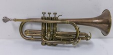 1948 - Pan-American Conn 58A Bb Cornet w/ E-Z Tone Mouthpiece Case - Nice