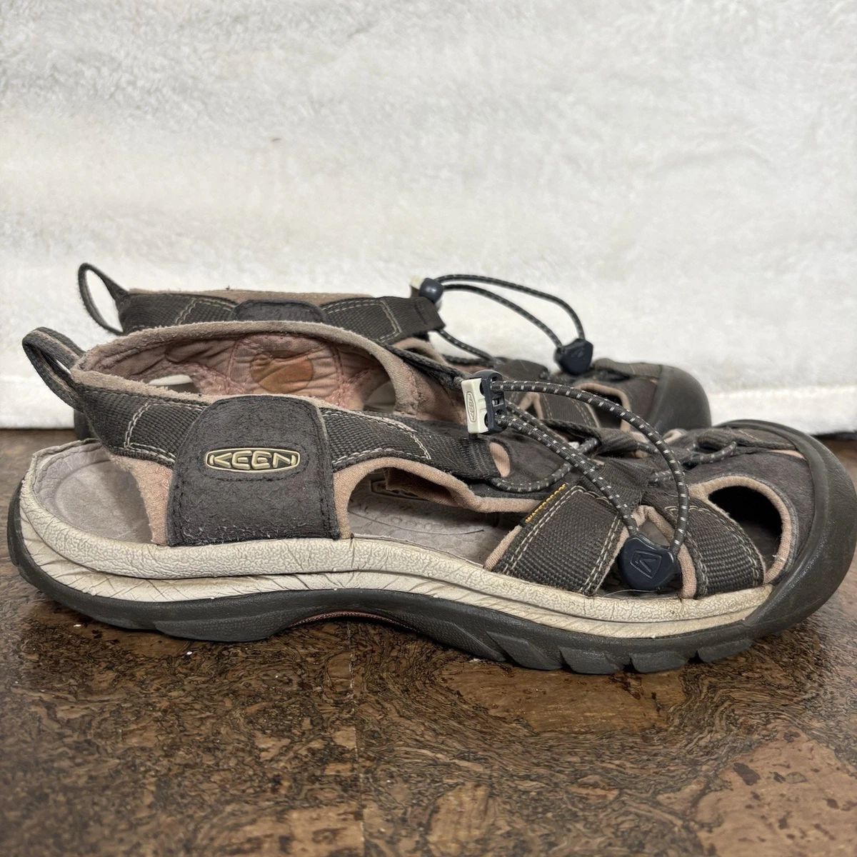 KEEN Venice Brown Leather Waterproof Sandals Closed Toe‎ Hiking Men\'s 14.5 KEEN Venice Sandals for Men for sale | eBay main image 3