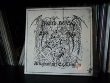 FRONT BEAST Ars Satanic Ex Tempus 7" EP 2002 FBR001 LIMITED 333 NACHTMYSTIUM VON