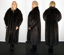 Ranch Mink Fur Coat Size 2 Extra Large 16 18 2xl Efurs4less