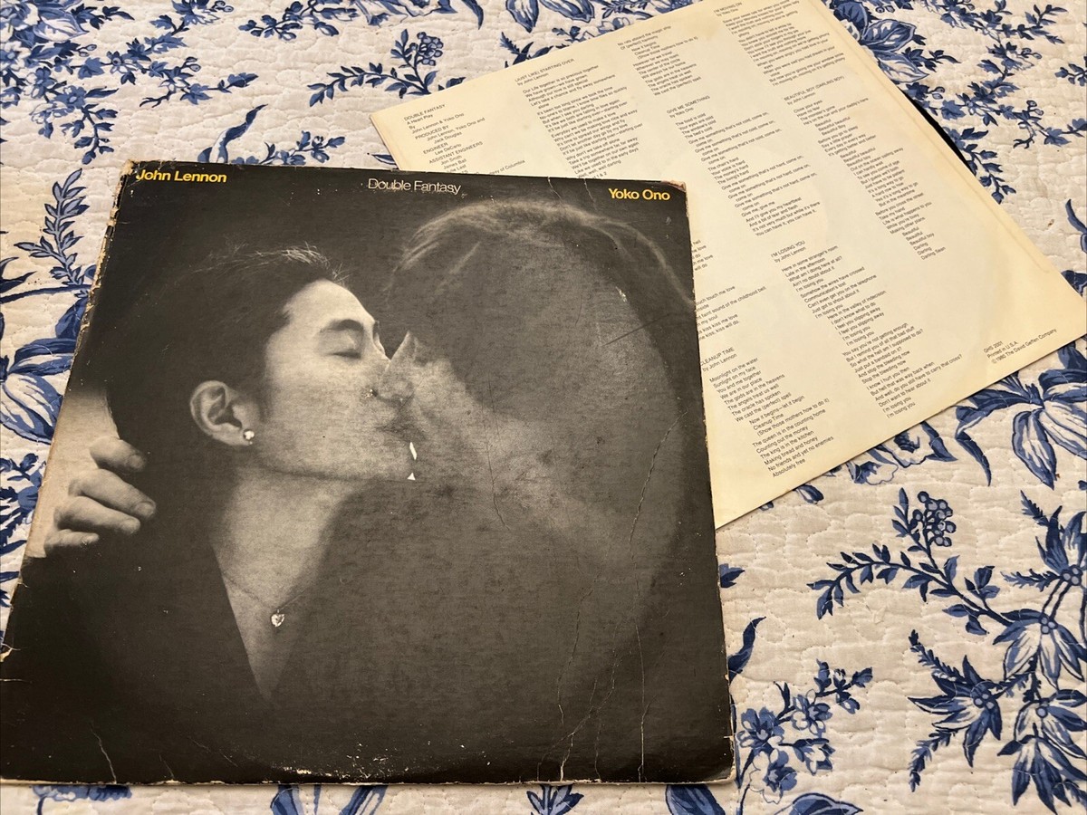 John Lennon & Yoko Ono - Double Fantasy - 1980 Vinyl LP - EX/G+ w