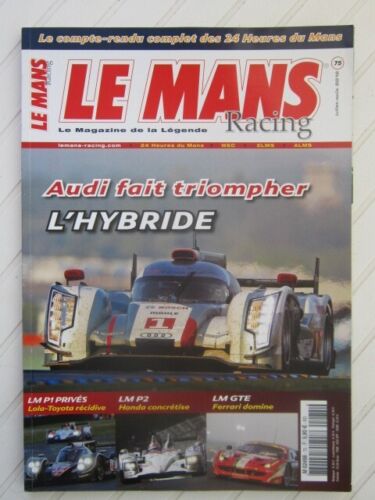 Le Mans Racing No. 75/AUDI makes the Hybrid/24 Hours of Le Mans triumph analysis - Picture 1 of 3