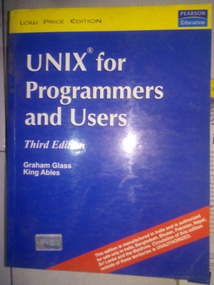 UNIX for Programmers and Users, 3/e