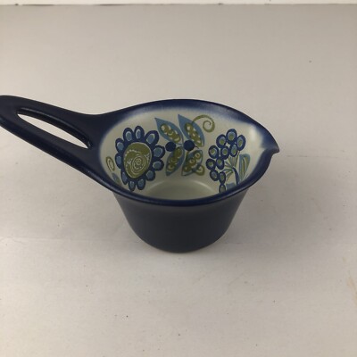 Vintage 1973 Figgjo Flameware Vulcanus Viking Pottery Measuring Cup