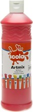 Scola Artmix Ready Mixed Poster Paint Craft Kids Bottles Sets Single Schools