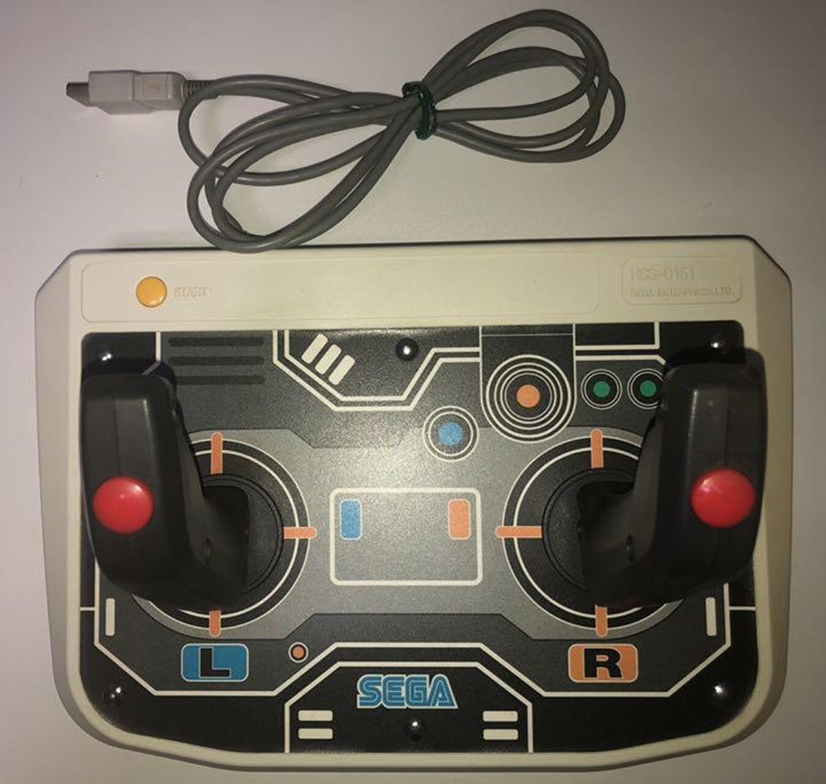 SS ツインスティック SEGA Saturn Twin Stick Arcade Controller SS Japan | eBay