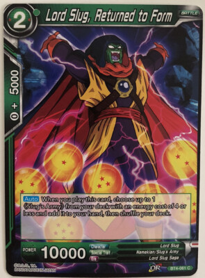 Colossal Warfare - Lord Slug, Returned to Form - BT4-061 - Common