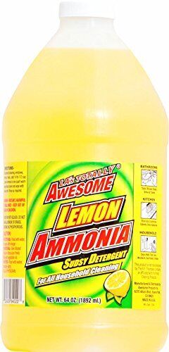 Ammonia Lemon All Purpose Concentrated Cleaner Degreaser Spot Remover 64 oz r... - Picture 1 of 1
