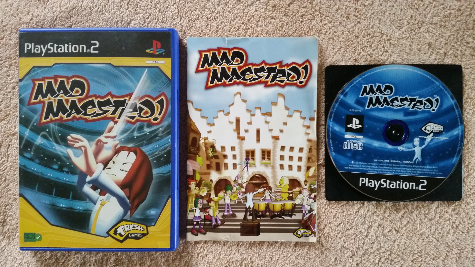 BRAVO MUSIC (¡MAD Maestro!) 4Juegos PS2 [Japón NTSC-J] PlayStation 2 (Navidad) EUR 61,23 - ES