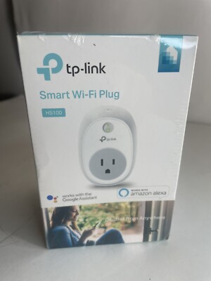 TP-Link Smart Wi-fi Plug HS100 Works With Amazon Alexa And Google Assistant