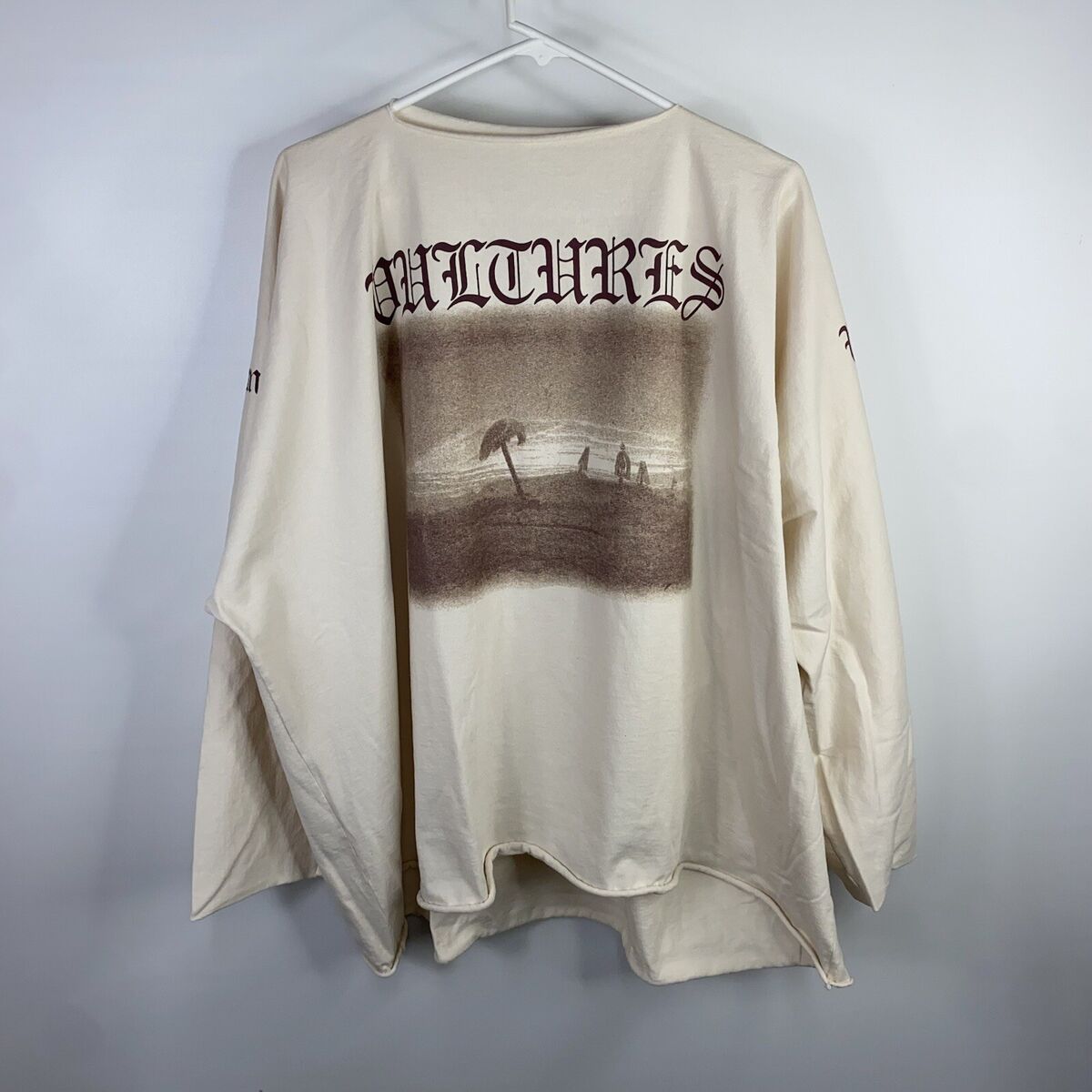 Kanye West YZY Yeezy Gosha Vultures Long Sleeve Shirt Volume Kanye West YZY Yeezy Gosha Vultures Long Sleeve Shirt Volume